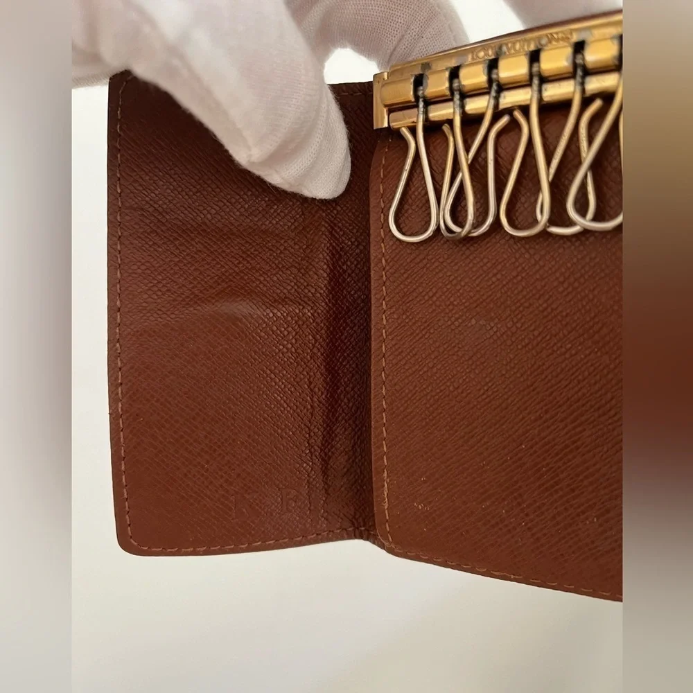 Louis Vuitton Monogram 6 Ring Key Case Circa 2008